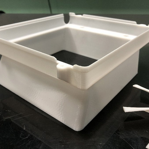 3Д печать рабочей модели вентилятора фото